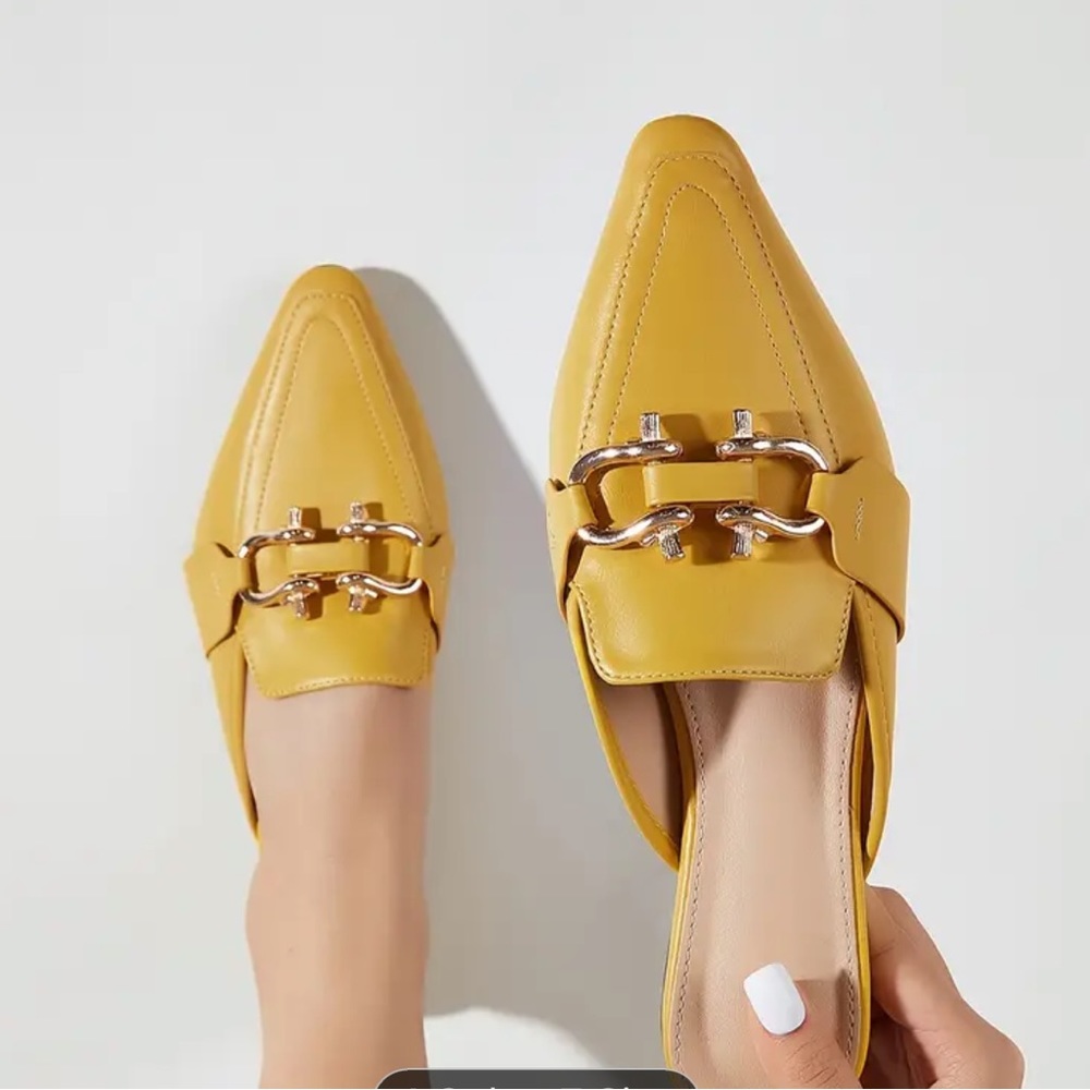 Pointed Toe Mules